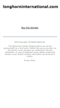 Mobile Screenshot of longhorninternational.com